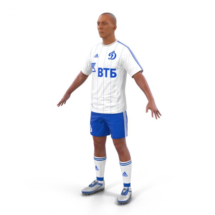 3D model Soccer Player Dynamo