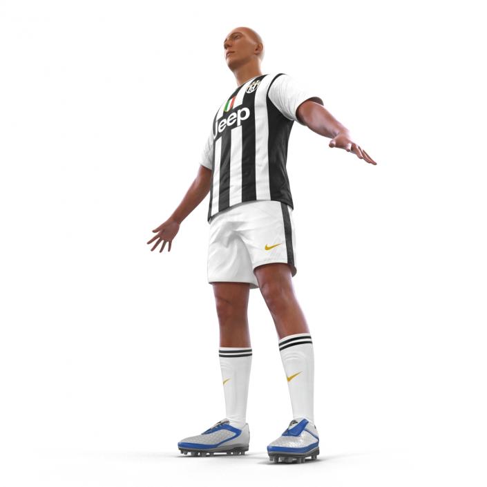 Soccer Player Juventus 3D