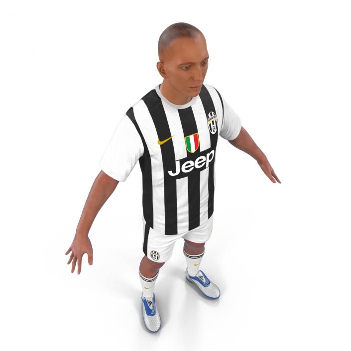 Soccer Player Juventus 3D