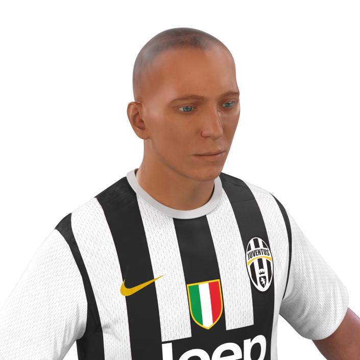 Soccer Player Juventus 3D