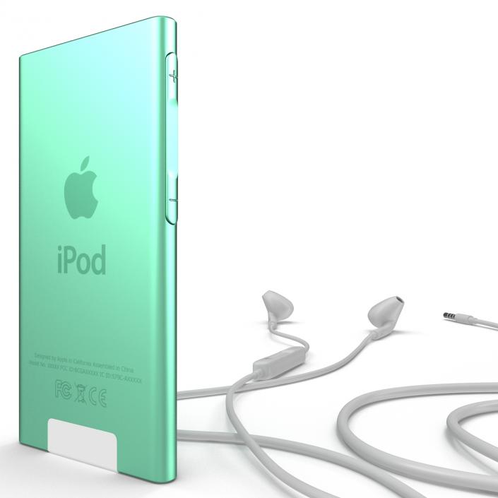 iPod Nano Green 3D Models Set 3D model