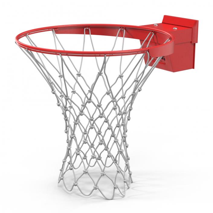 3D Basketball Rim Spalding model