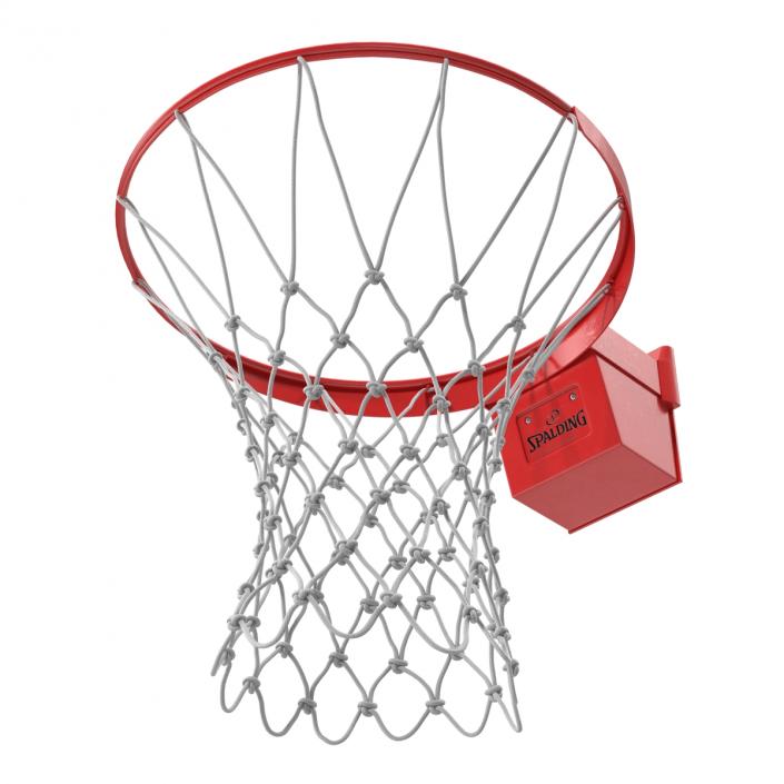 3D Basketball Rim Spalding model