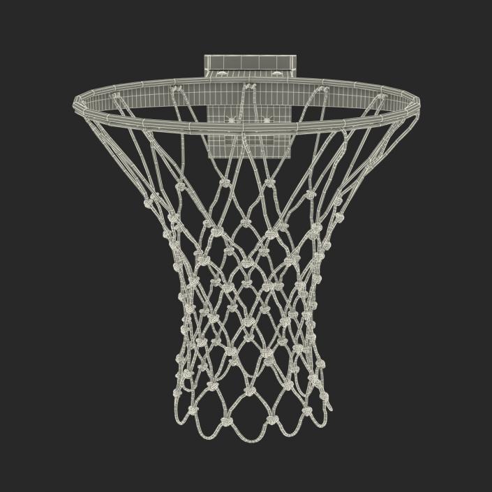 3D Basketball Rim Spalding model