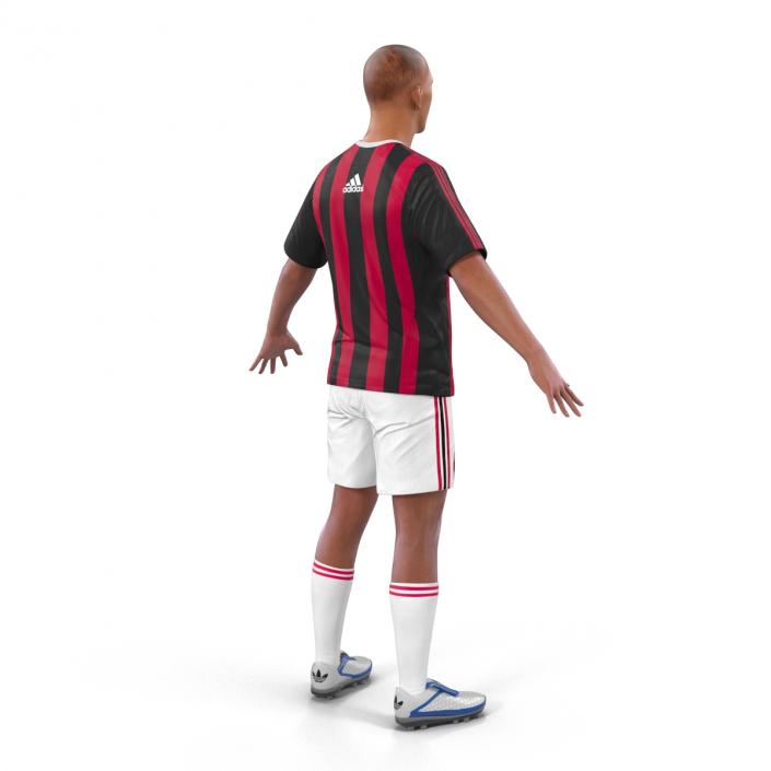 Soccer Player Milan 3D model