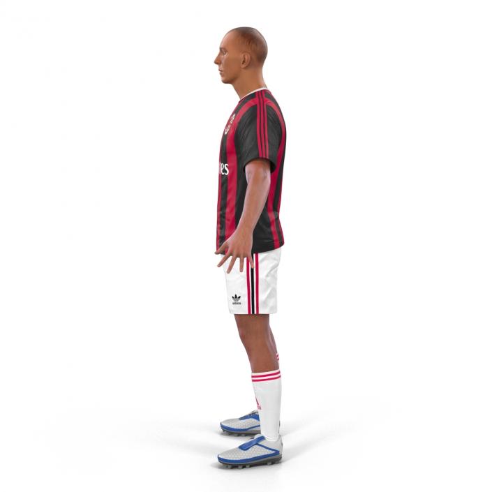 Soccer Player Milan 3D model