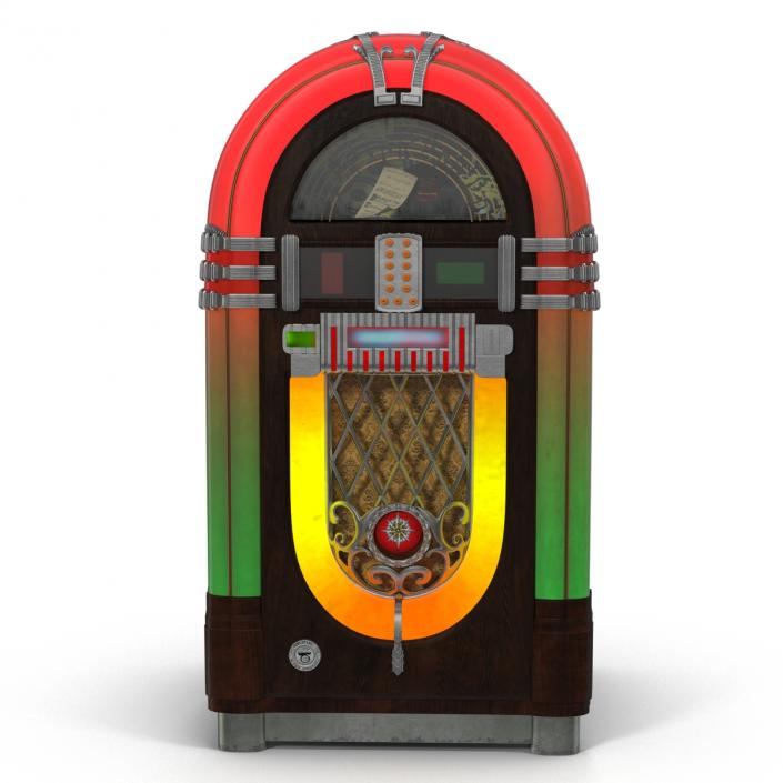 Jukebox 3D model