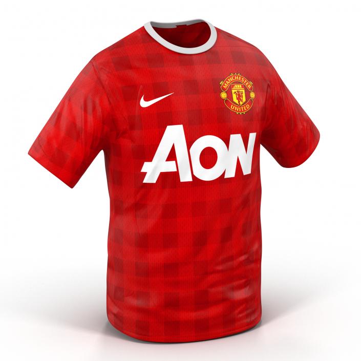 3D model T-Shirt Manchester United