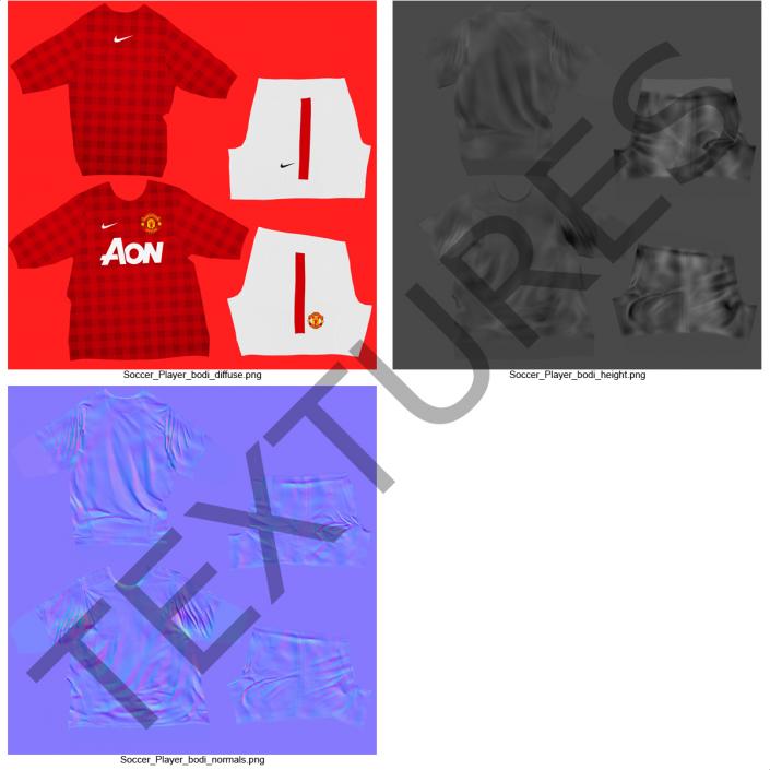 3D model T-Shirt Manchester United