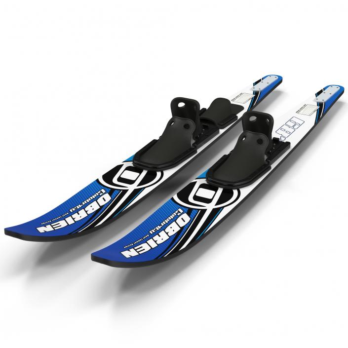 3D model Water Skis