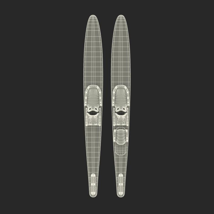 3D model Water Skis