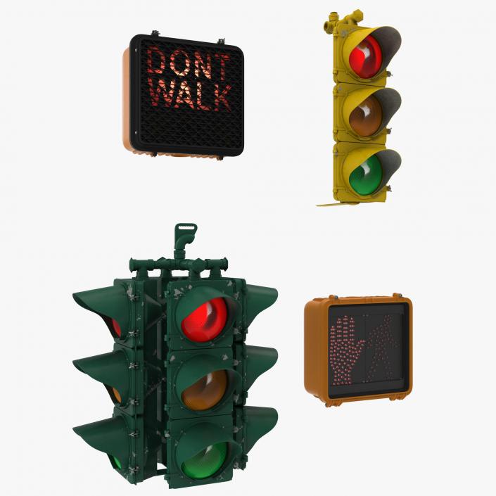 Stop Lights Collection 2 3D model