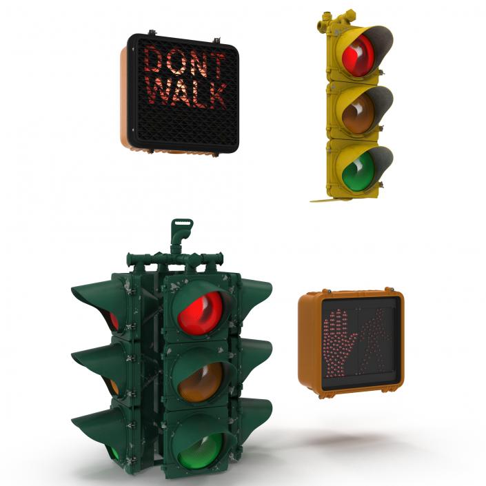 Stop Lights Collection 2 3D model