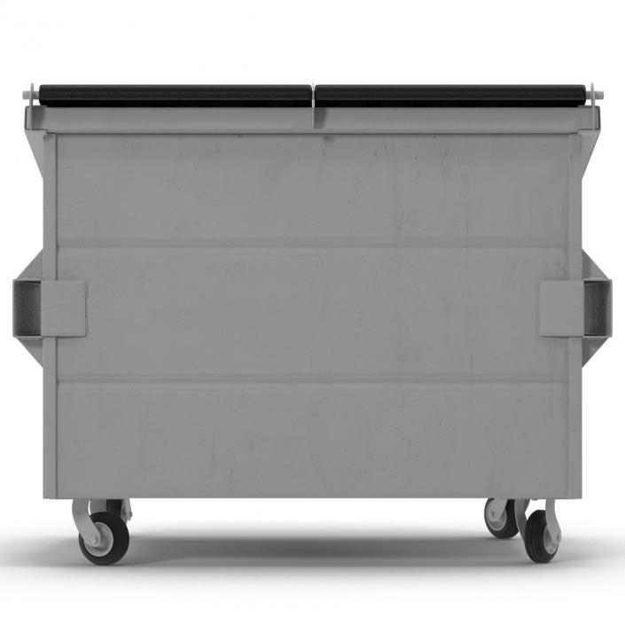 Dumpster White 3D model