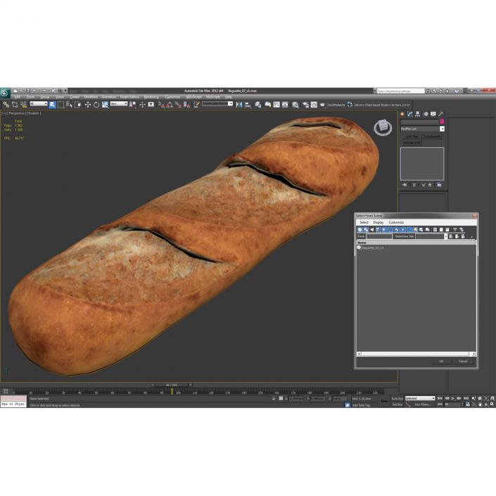 3D model Baguette 3