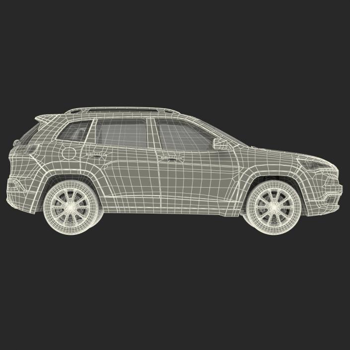 3D Generic SUV Rigged model