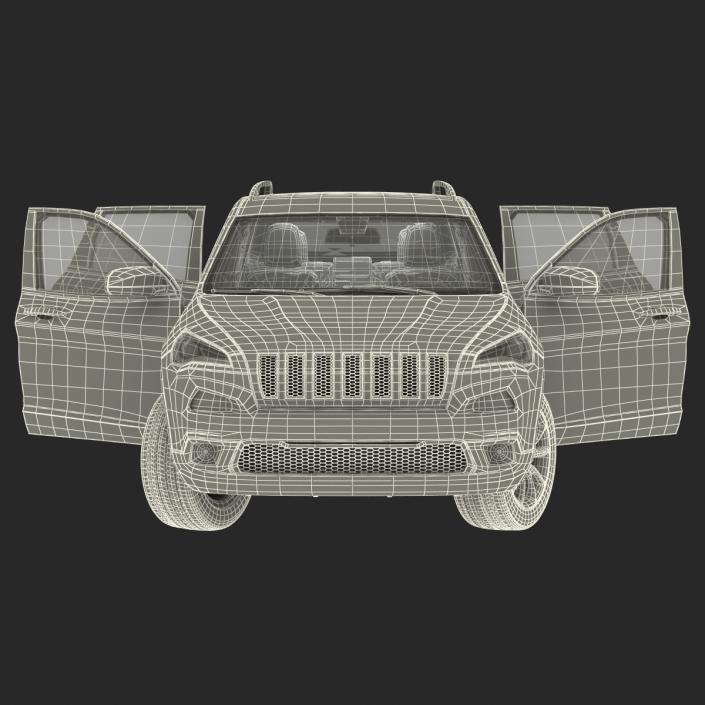 3D Generic SUV Rigged model