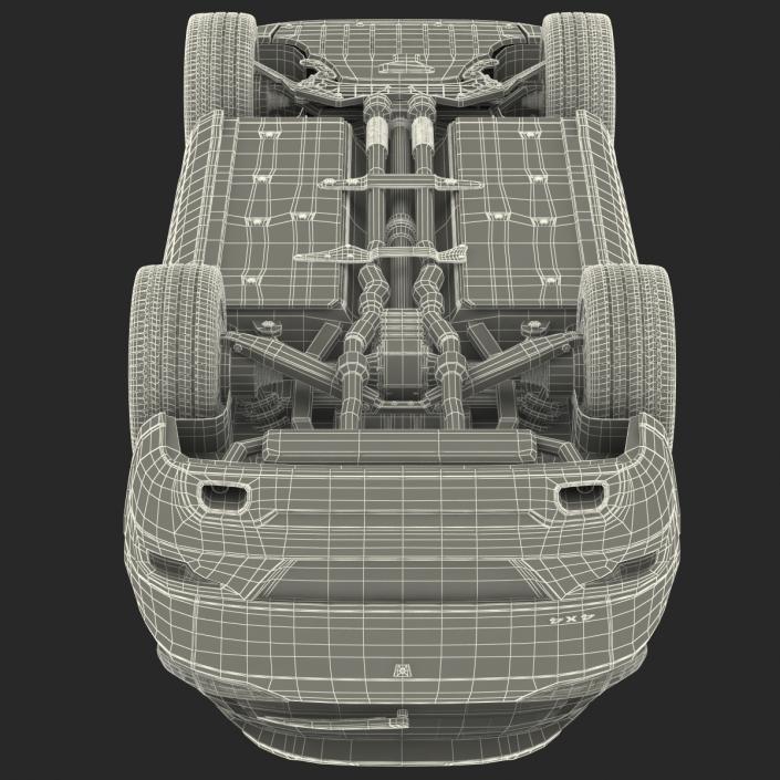 3D Generic SUV Rigged model