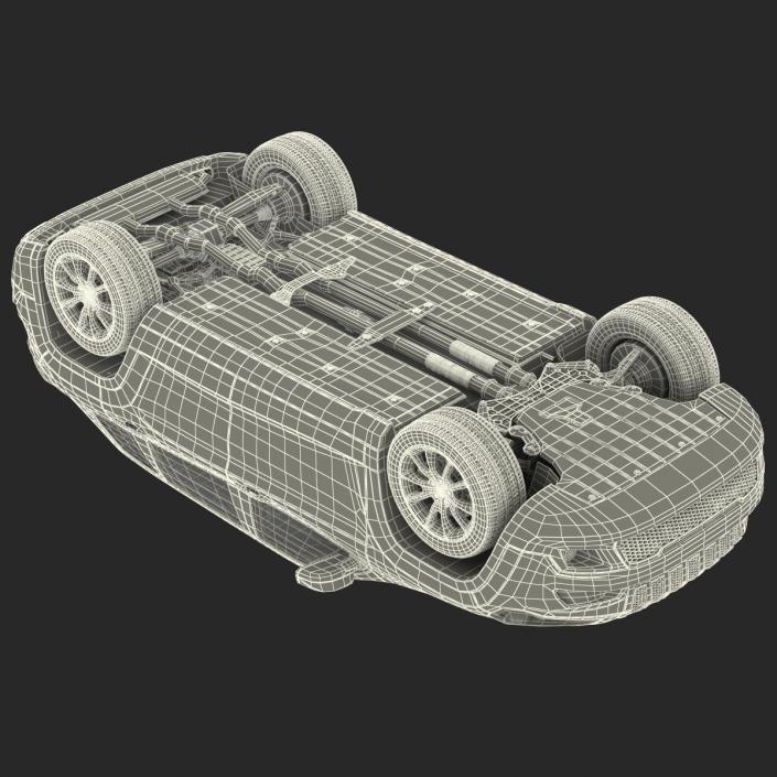 3D Generic SUV Rigged model