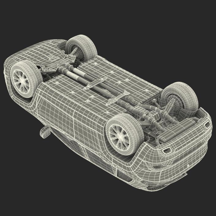 3D Generic SUV Rigged model