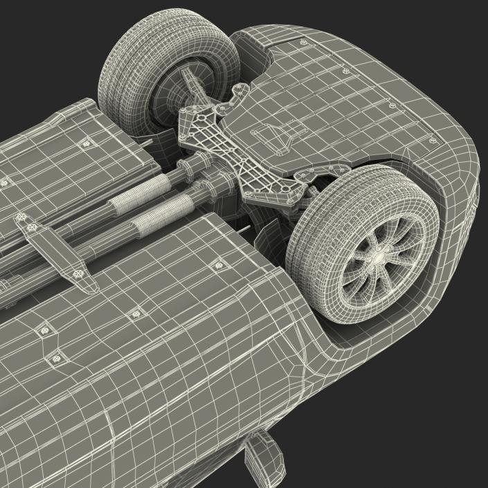 3D Generic SUV Rigged model