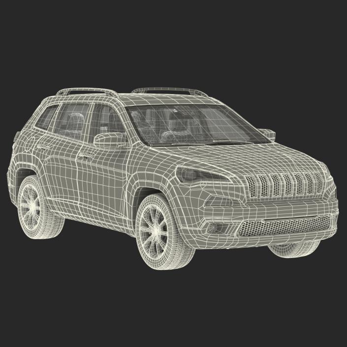 3D Generic SUV Rigged model