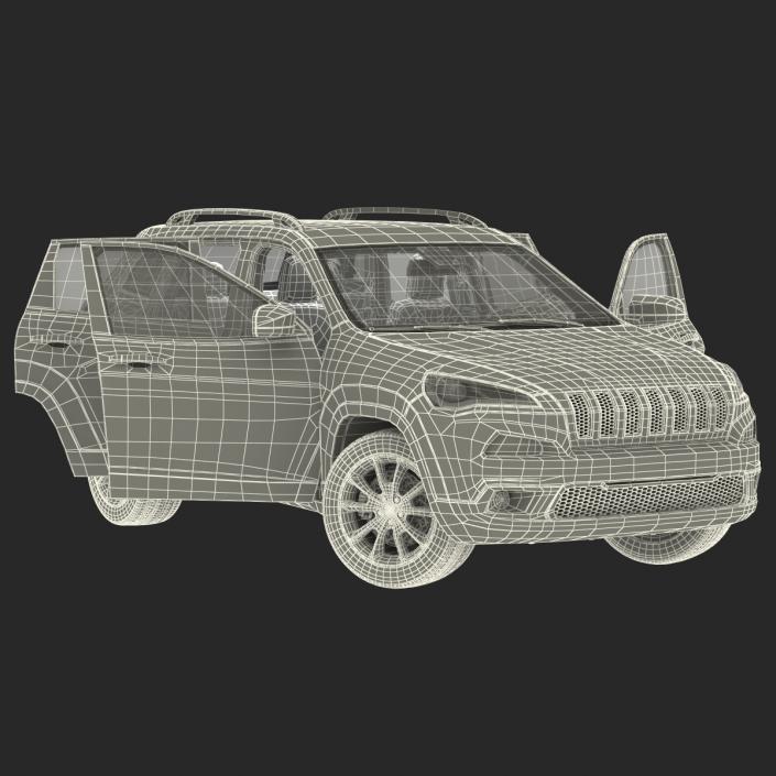 3D Generic SUV Rigged model