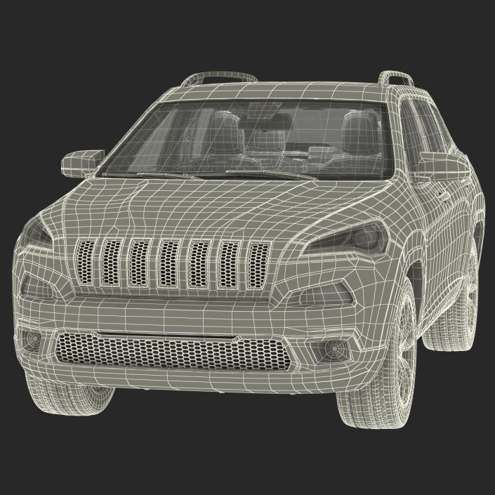 3D Generic SUV Rigged model