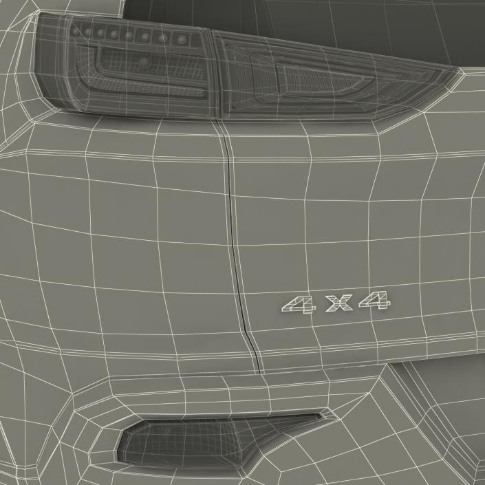 3D Generic SUV Rigged model