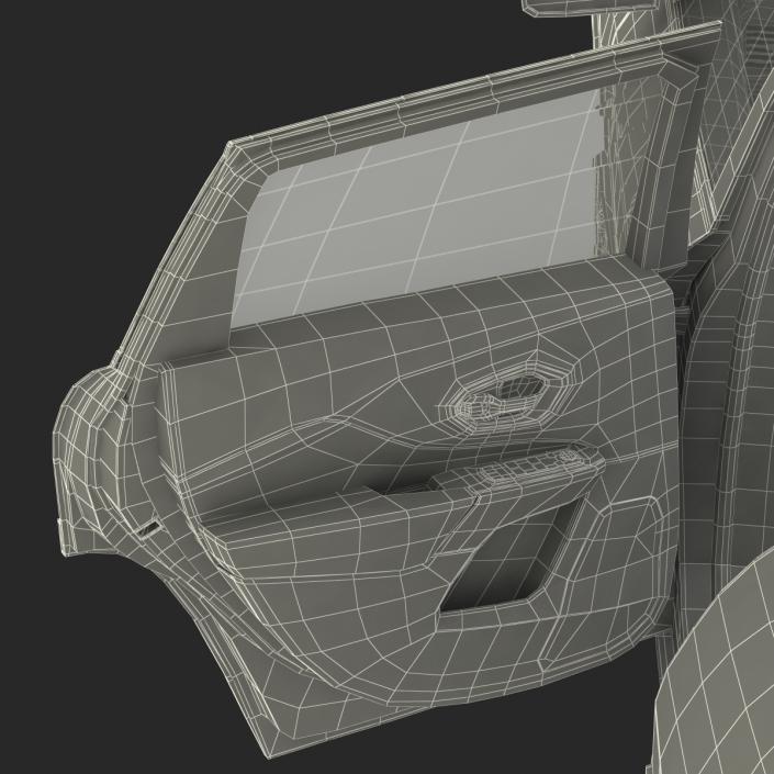 3D Generic SUV Rigged model