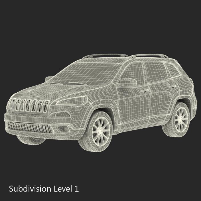 Generic SUV Simple Interior 3D