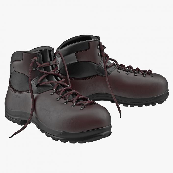 Hiking Boots 2 3D model