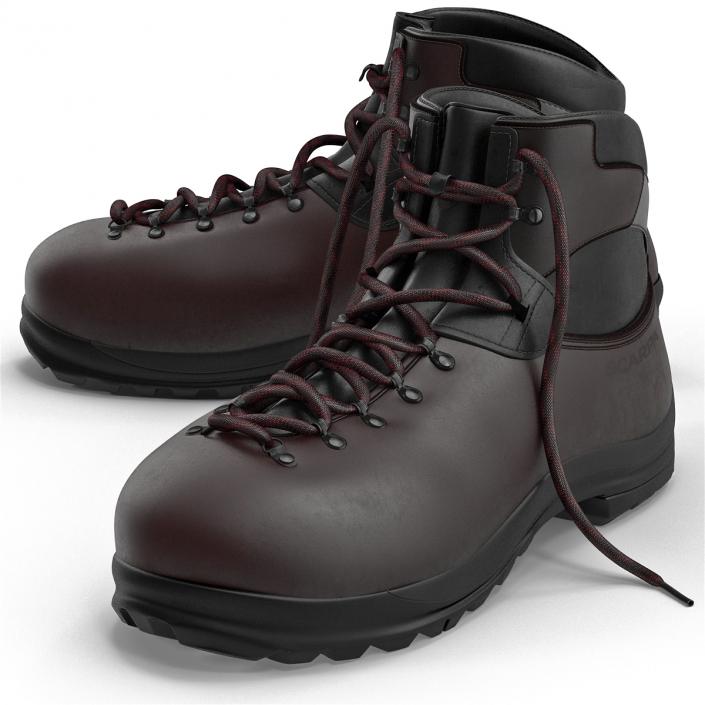 Hiking Boots 2 3D model