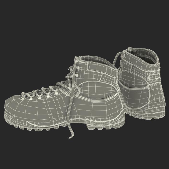 Hiking Boots 2 3D model