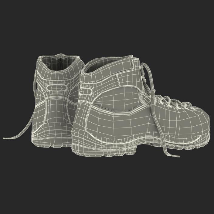 Hiking Boots 2 3D model