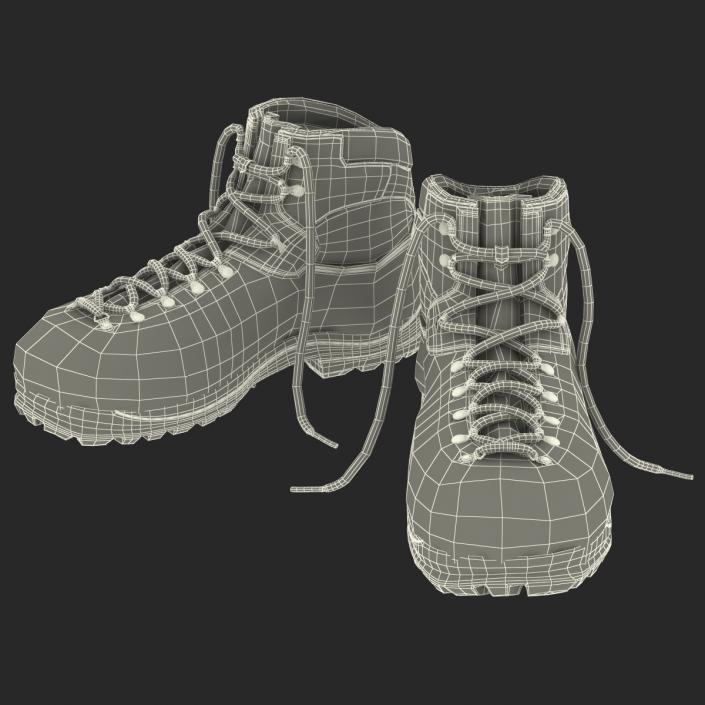 Hiking Boots 2 3D model