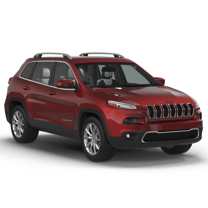 3D Jeep Cherokee 2015 model