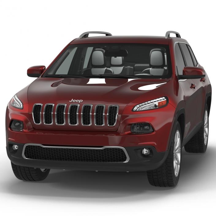 3D Jeep Cherokee 2015 model