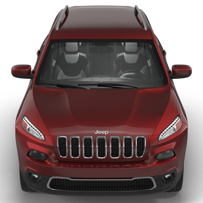 3D Jeep Cherokee 2015 model