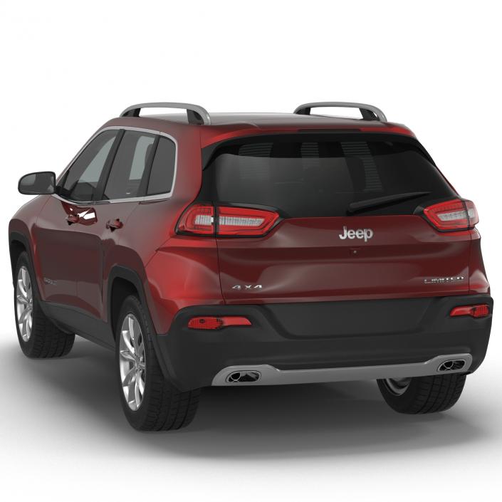 3D Jeep Cherokee 2015 model