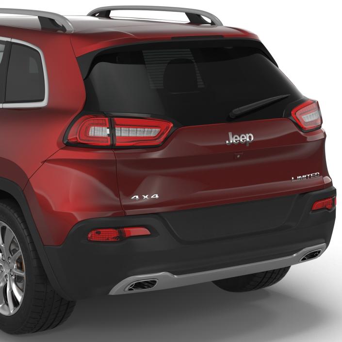 3D Jeep Cherokee 2015 model