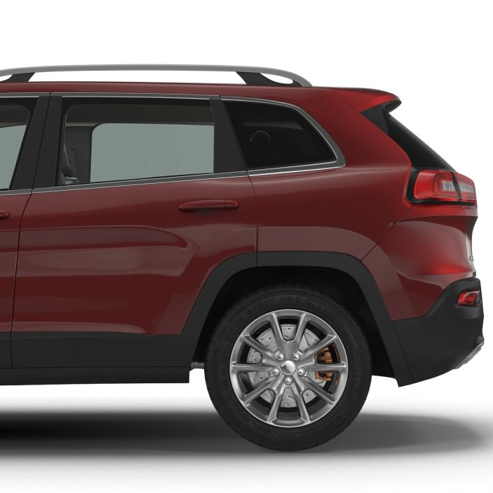 3D Jeep Cherokee 2015 model