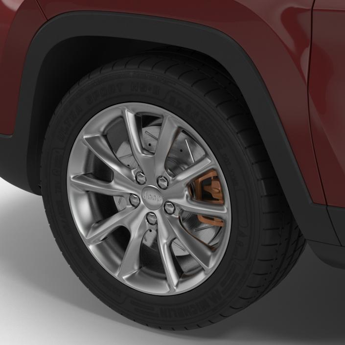 3D Jeep Cherokee 2015 model