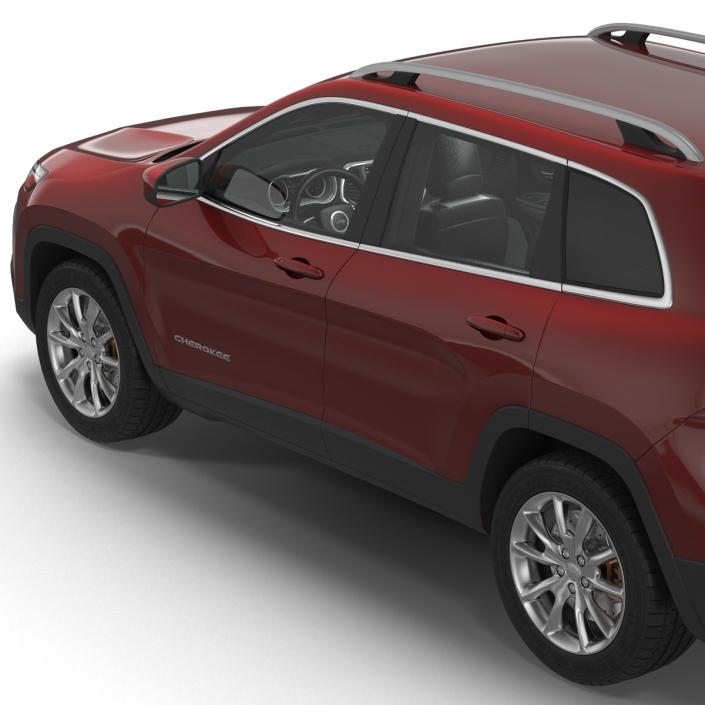 3D Jeep Cherokee 2015 model