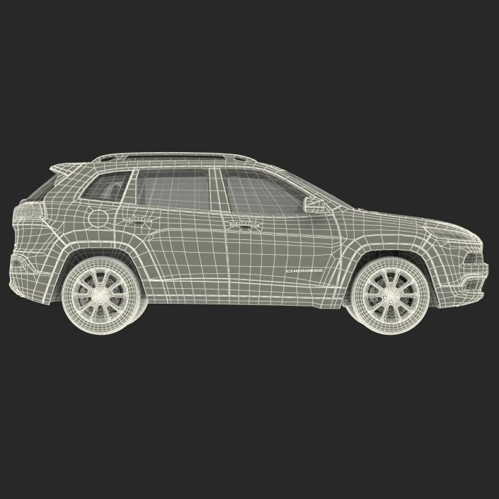 3D Jeep Cherokee 2015 model