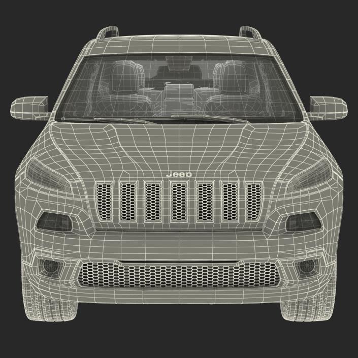 3D Jeep Cherokee 2015 model