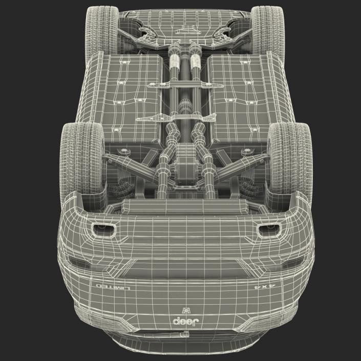 3D Jeep Cherokee 2015 model