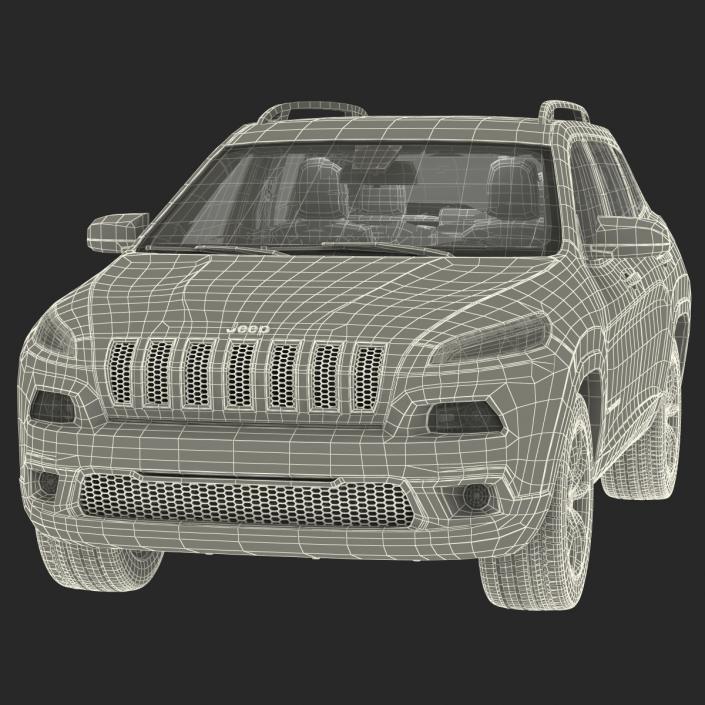 3D Jeep Cherokee 2015 model