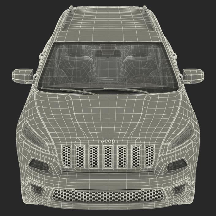 3D Jeep Cherokee 2015 model