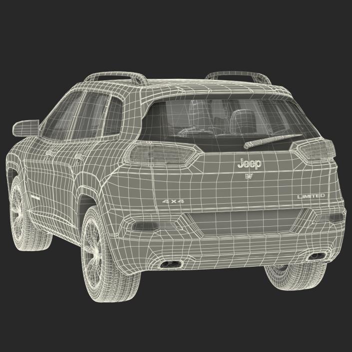 3D Jeep Cherokee 2015 model